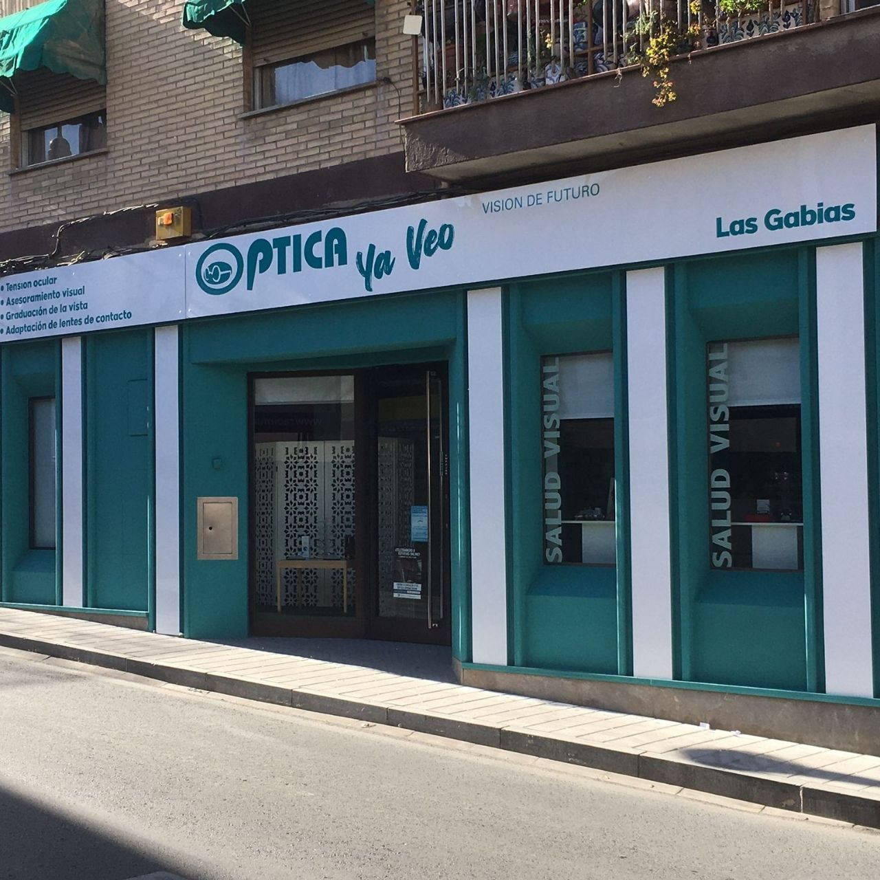 Fachada de la optica