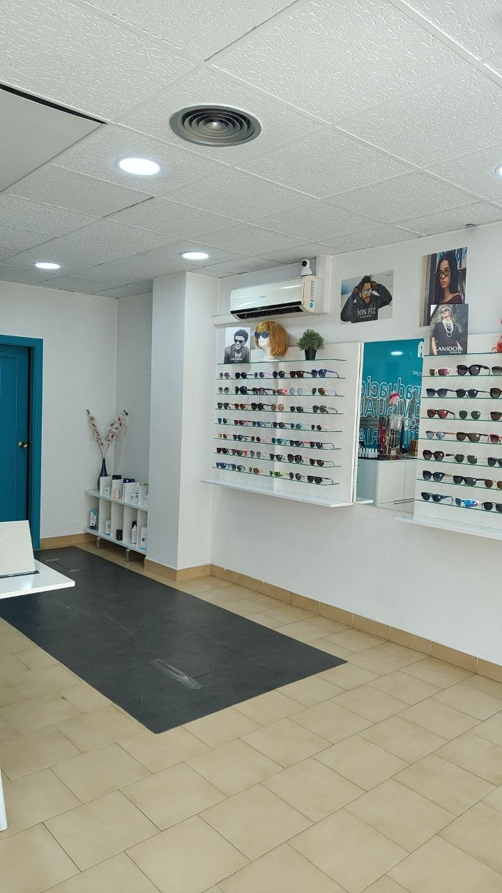 Interior de la optica